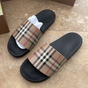 burberry slides men